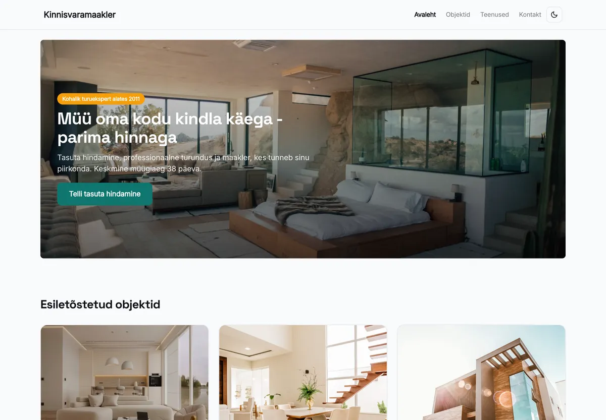 Real estate agent